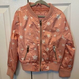 Urban Republic star bomber jacket 4T NWOT pink
